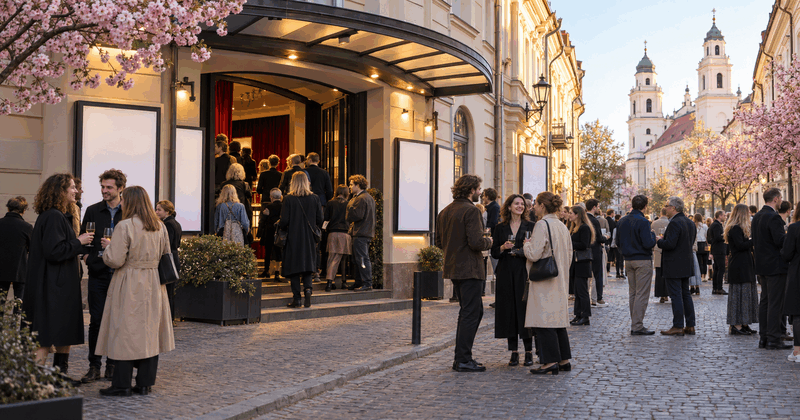 Vilnius International Film Festival Kino Pavasaris – Cinemas across Vilnius