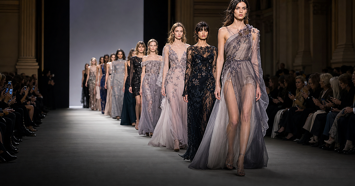 Fashion week runway