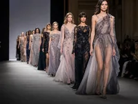 Fashion week runway
