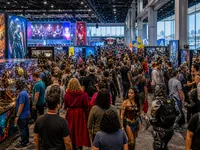 Pop culture convention floor