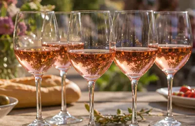 Rosé wine