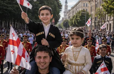 Rustaveli Avenue parade