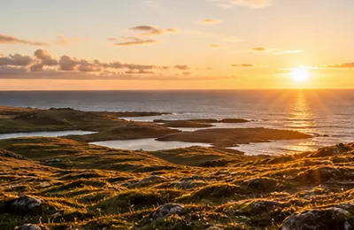 Midnight sun