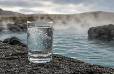 Hot spring water