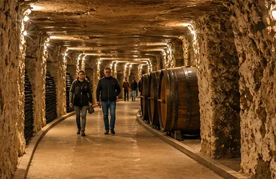 Mileștii Mici wine caves