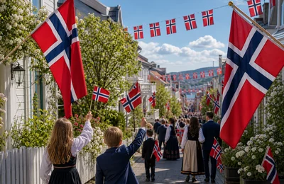 Flags everywhere