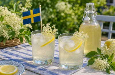 Elderflower cordial