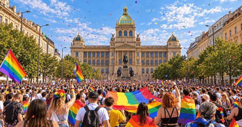 Prague Pride – Venues across Prague, parade through the city centre