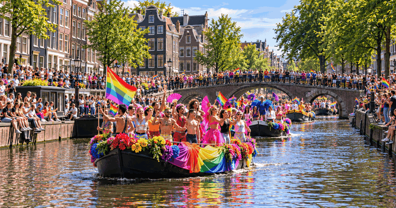 Pride Amsterdam Canal Parade – Amsterdam canals, Centrum