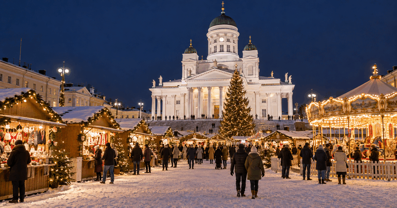 Helsinki Christmas Market – Senate Square (Senaatintori)