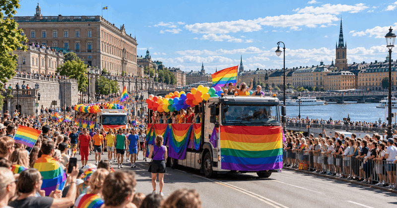 Stockholm Pride – Stockholm city centre