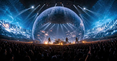 Metallica Sphere Las Vegas Winter Night 3