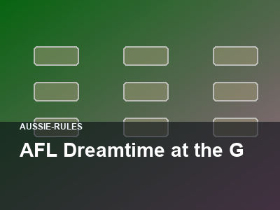 AFL Dreamtime at the G thumbnail