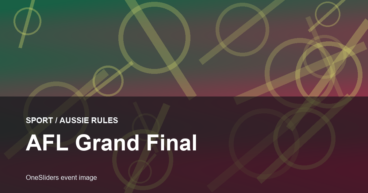 Afl Grand Final hero image