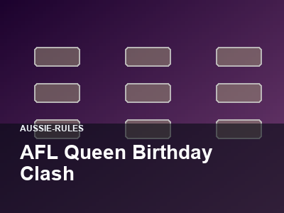 AFL Queen Birthday Clash thumbnail