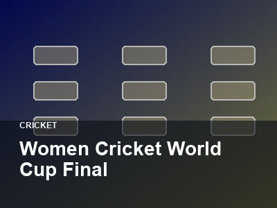 Women Cricket World Cup Final thumbnail