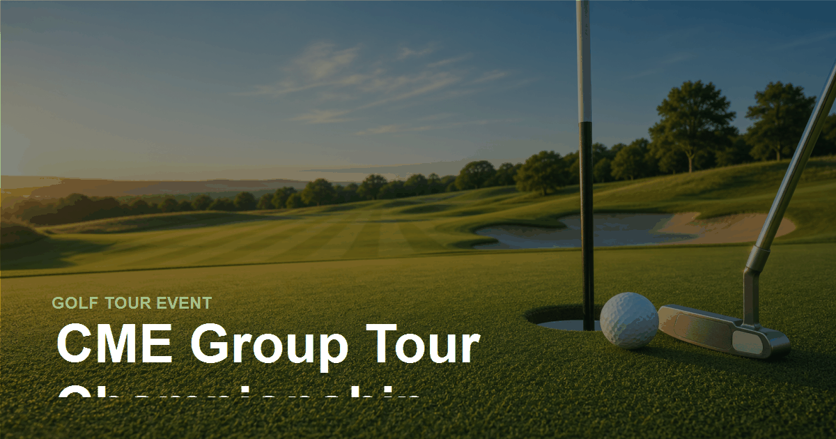 Cme Group Tour Championship hero image