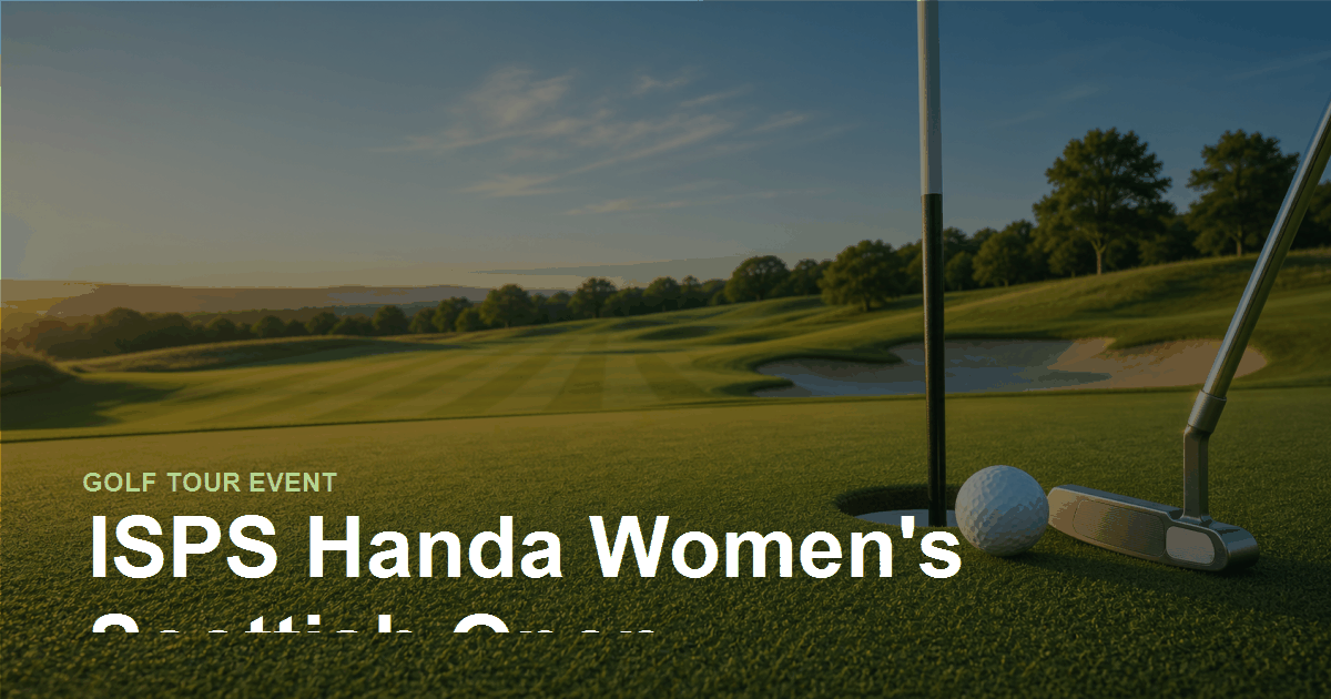 Isps Handa Womens Scottish Open hero image
