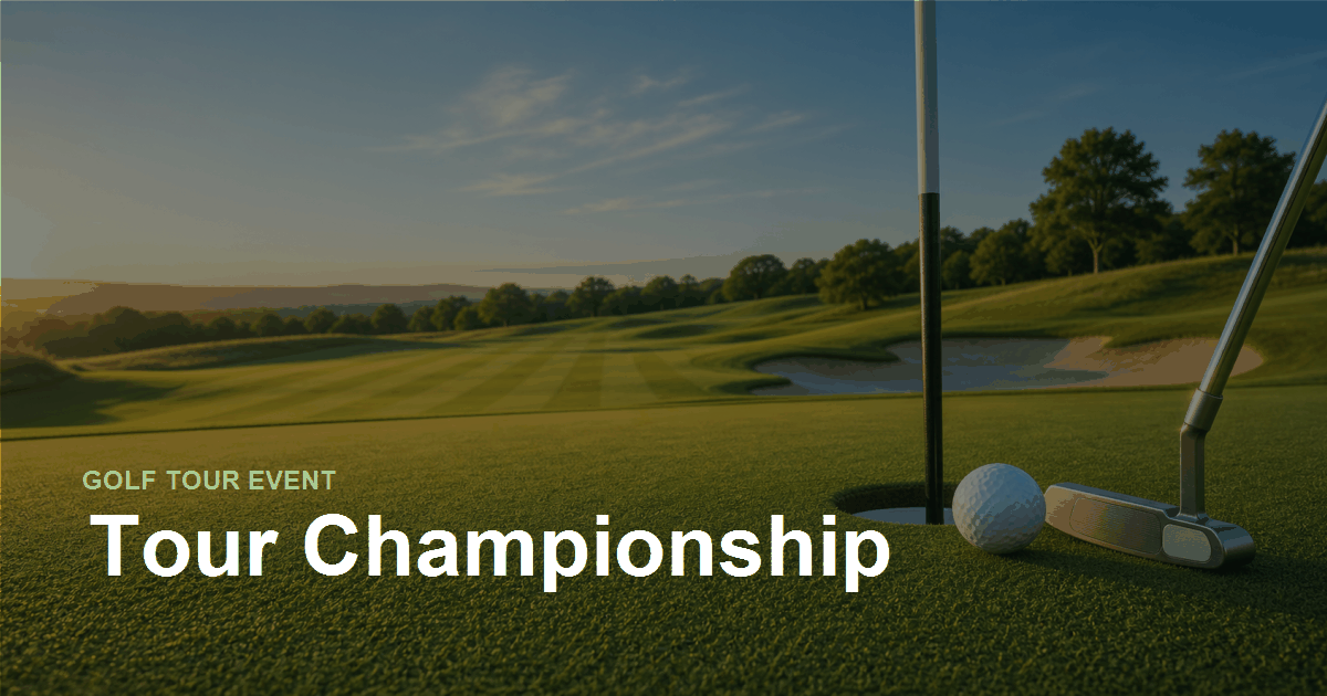 Tour Championship hero image