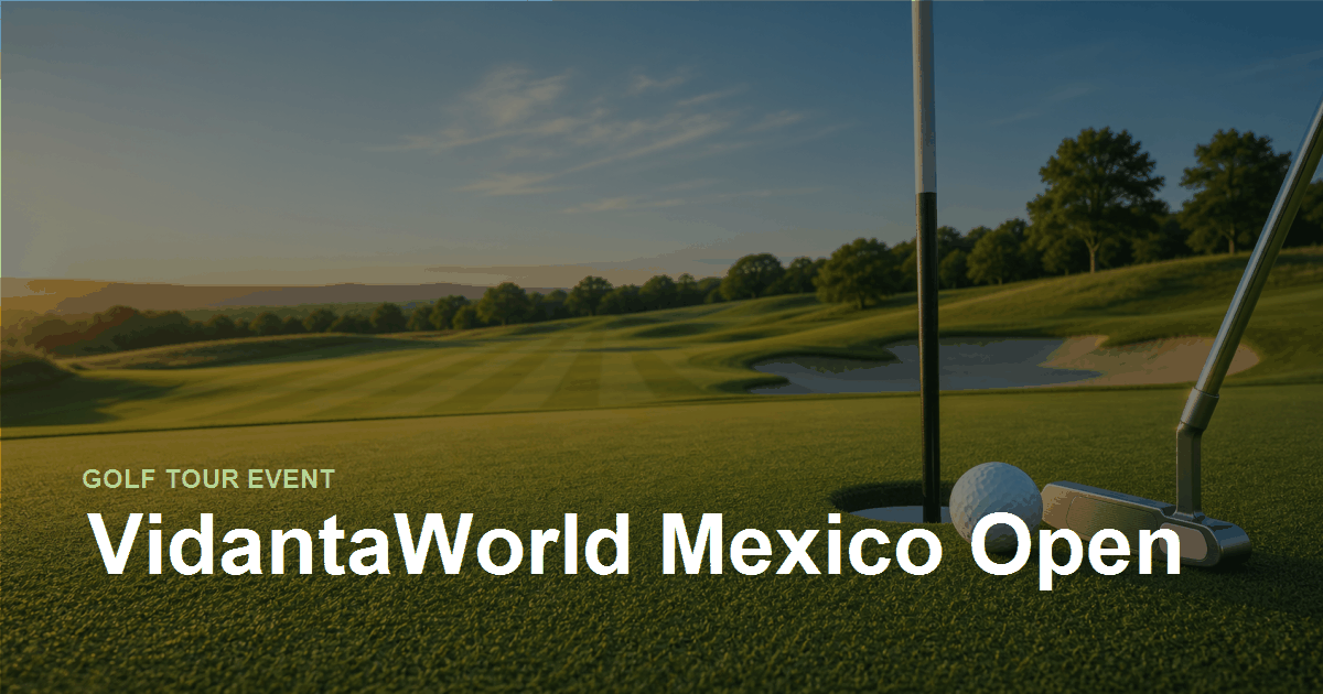 Vidantaworld Mexico Open hero image