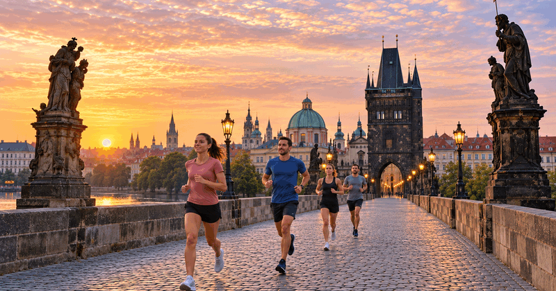 Prague Marathon – Old Town Square