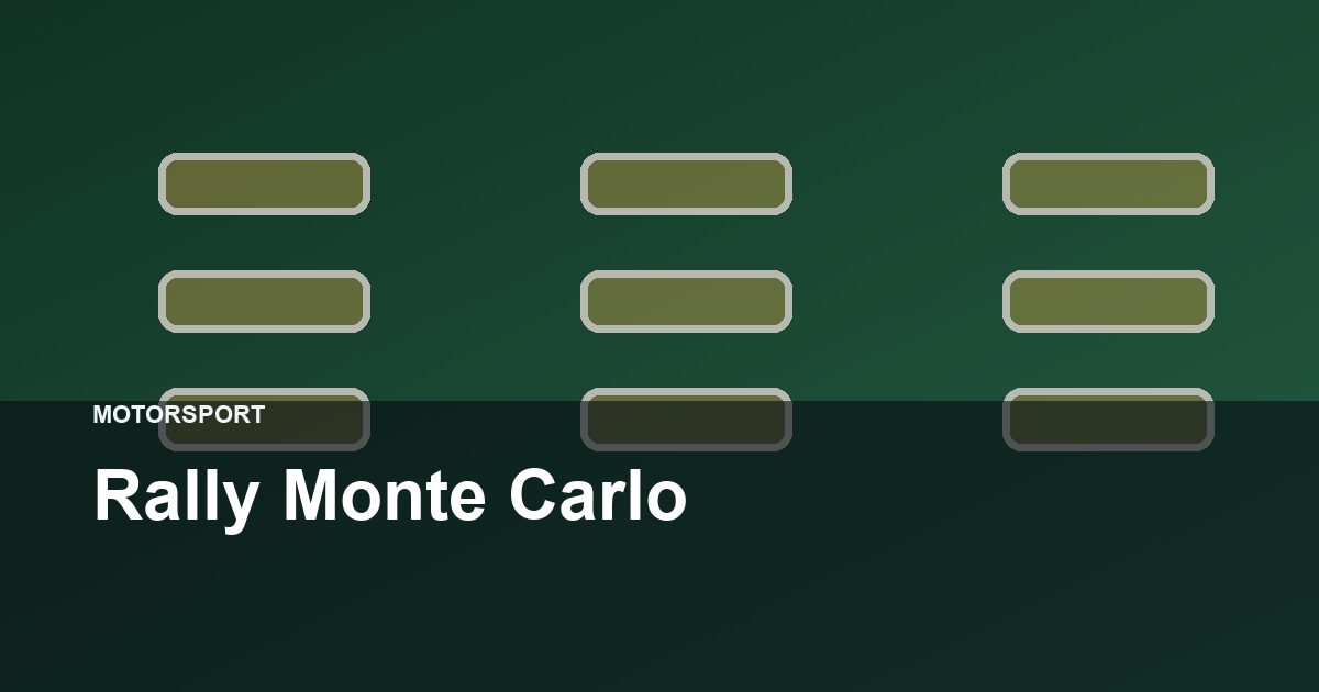 Rally Monte Carlo hero image