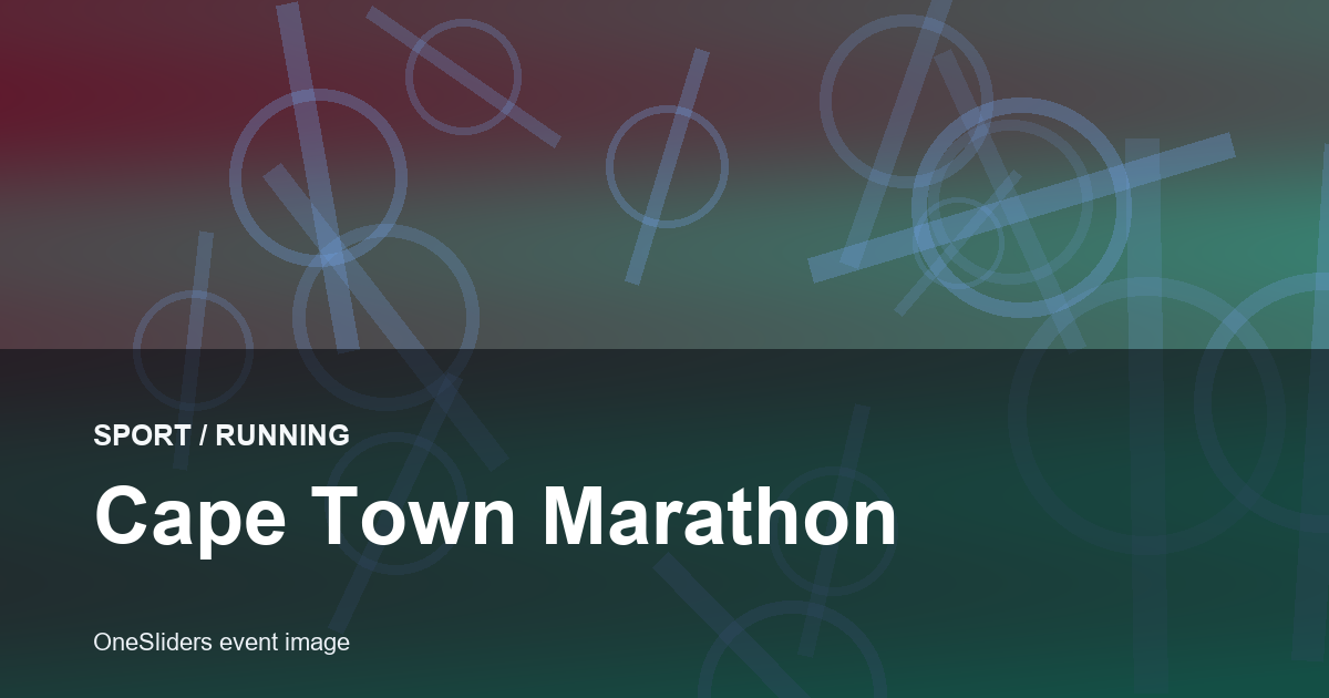 Cape Town Marathon hero image