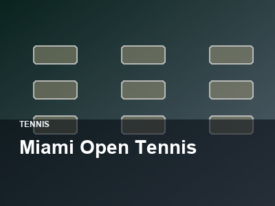 Miami Open Tennis thumbnail
