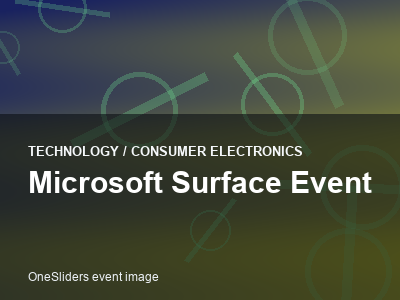 Microsoft Surface Event thumbnail