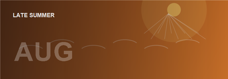 August events month image