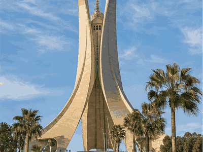Martyrs Memorial, Algiers