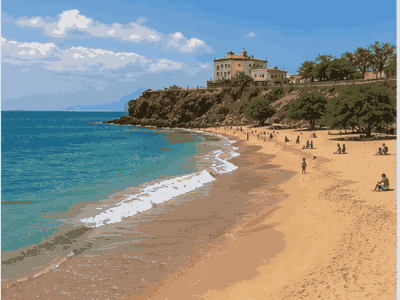 Quebra Canela Beach, Praia