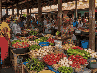 Sucupira Market, Praia