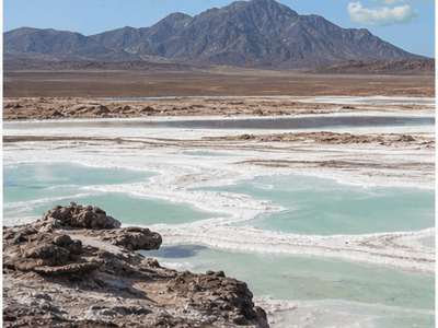 Lake Assal, Djibouti