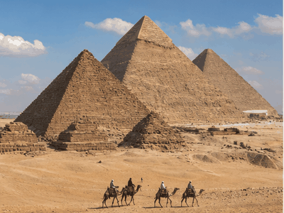 Pyramids of Giza, Cairo