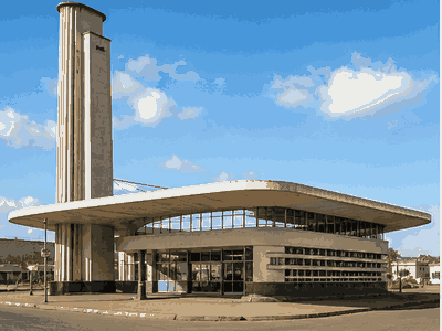 Fiat Tagliero Building, Asmara