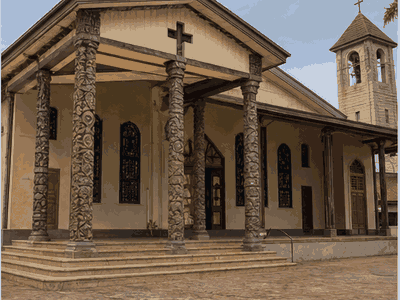 L'Eglise St-Michel, Libreville