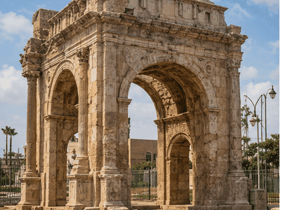 Arch of Marcus Aurelius, Tripoli