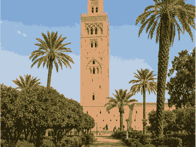 Koutoubia Mosque, Marrakech