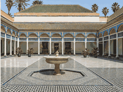 Bahia Palace, Marrakech