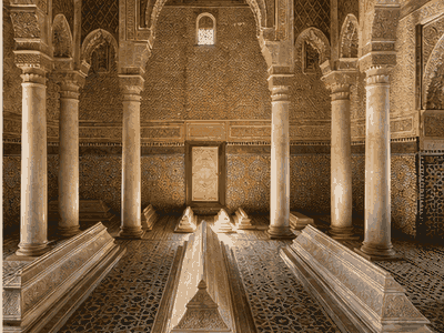 Saadian Tombs, Marrakech