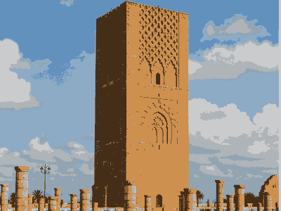 Hassan Tower, Rabat