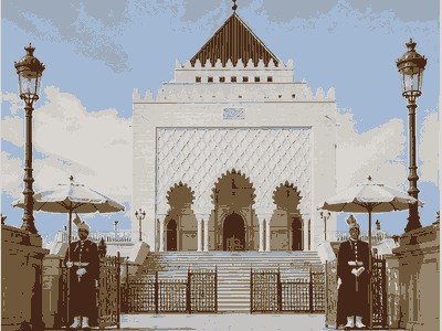Mausoleum of Mohammed V, Rabat