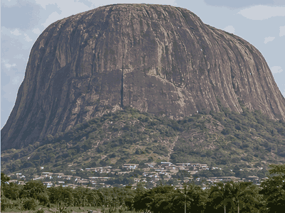 Zuma Rock, Abuja