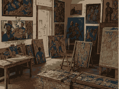 Poto-Poto Painting School, Brazzaville