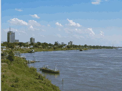 White Nile waterfront, Juba