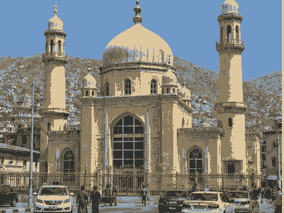 Shah-Do Shamshira Mosque, Kabul