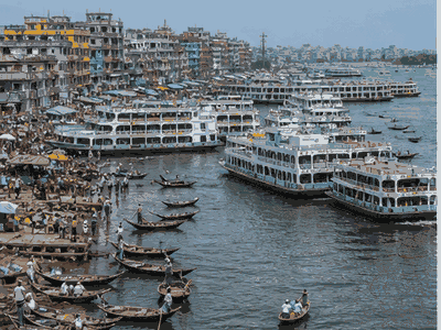 Sadarghat River Port, Dhaka
