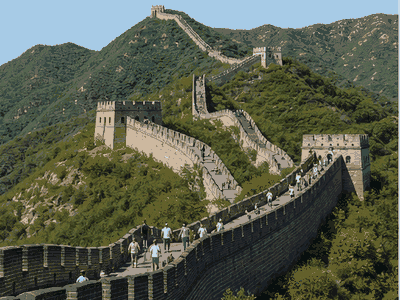 Great Wall at Badaling, Beijing