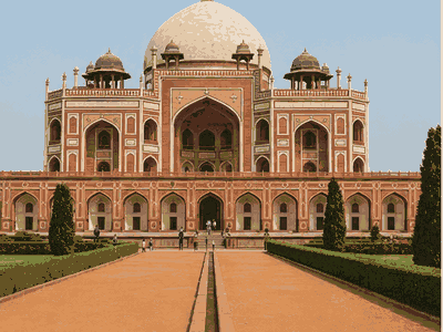 Humayun's Tomb, Delhi